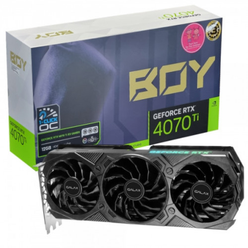 갤럭시 BOY 지포스 RTX 4070 Ti EX GAMER OC D6X 12GB - [전시/재고상품]