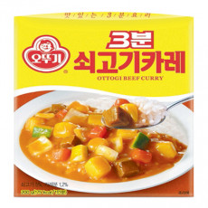 오뚜기 3분 쇠고기카레 200g X 10개