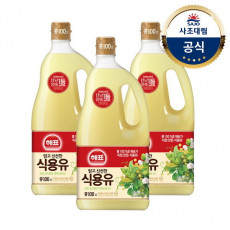 해표 식용유 1800ml X 3개