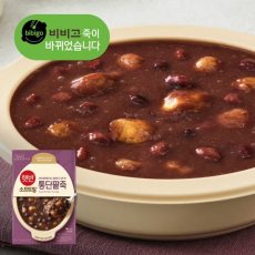 CJ 비비고 햇반소프트밀 통단팥죽 280g X 4개